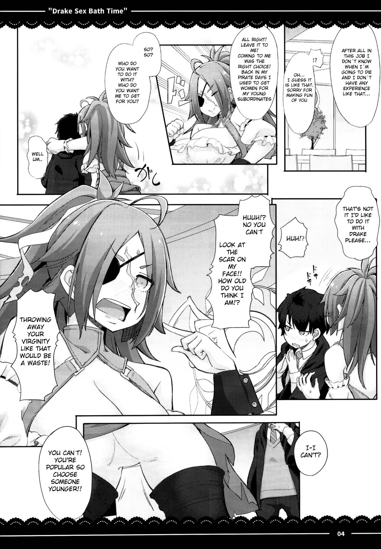 Hentai Manga Comic-Drake Sex Bath Time-Read-5